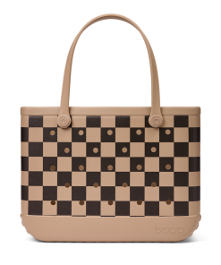 Original Bogg Bag - Checkered Camel/ Hot Cocoa