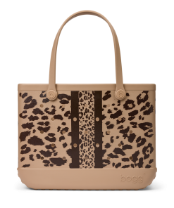 Original Bogg Bag - Camel/ Hot Cocoa Leopard Lux