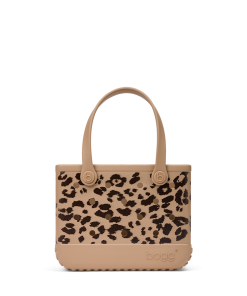 Bitty Bogg Bag - Camel/ Hot Cocoa Leopard