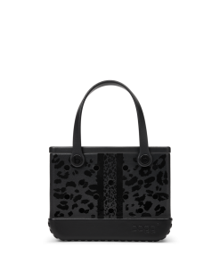 Bitty Bogg Bag - Black Onyx Leopard Lux