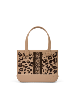 Bitty Bogg Bag - Camel/ Hot Cocoa Leopard Lux