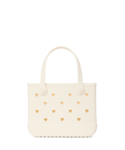Bitty Bogg Bag - Cut Out Heart Coconut