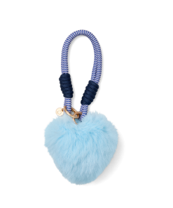 Bogg'd & Charmed - Blue Heart Pouf