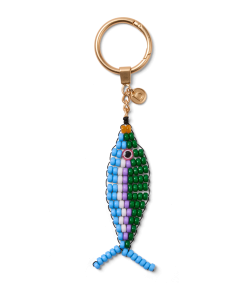Bogg'd & Charmed - Beaded Fish Blue/Green