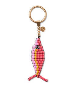 Bogg'd & Charmed - Beaded Fish Coral/Pink Taffy
